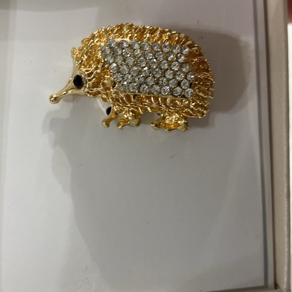 Blinged Out Hedgehog Pendant - New in Box - Picture 4 of 4